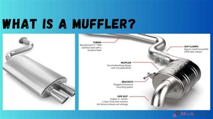 What kind of muffler makes a truck louder?