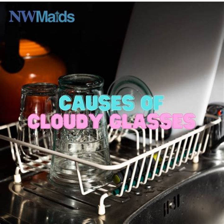 What makes glasses cloudy in the dishwasher?