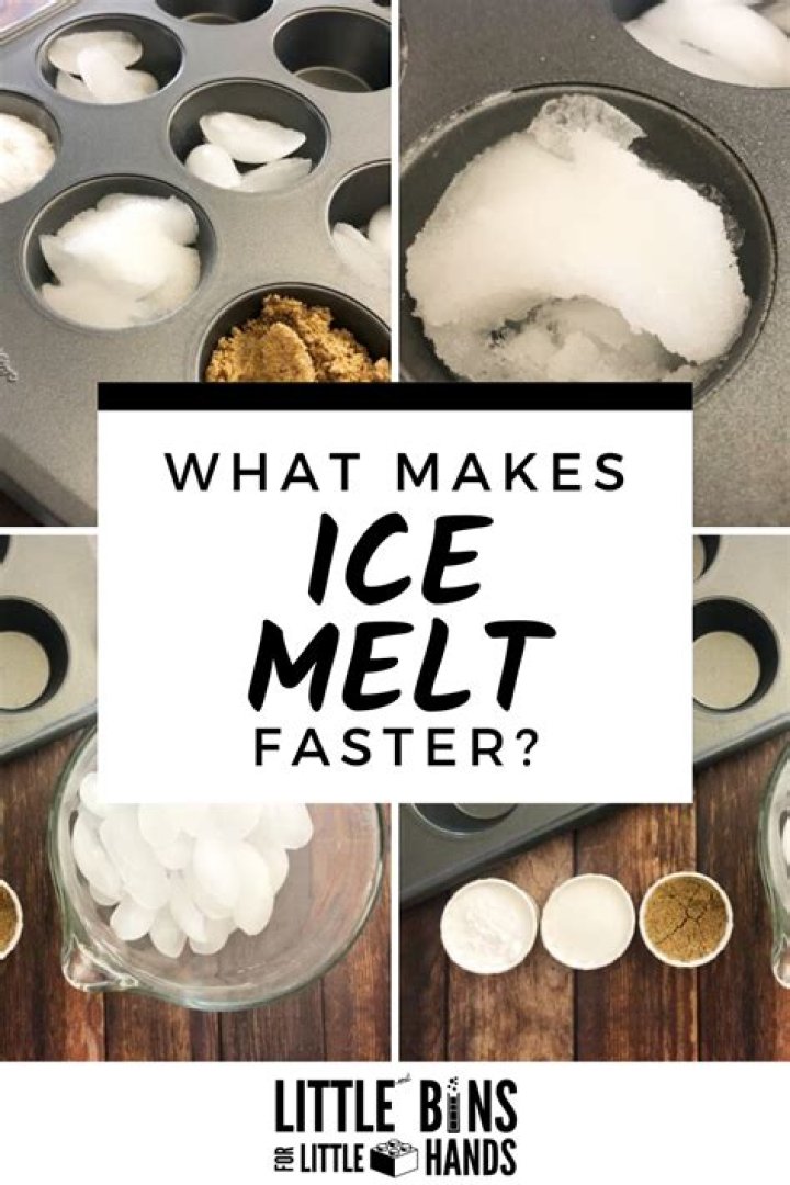 What melts ice the fastest on driveway?