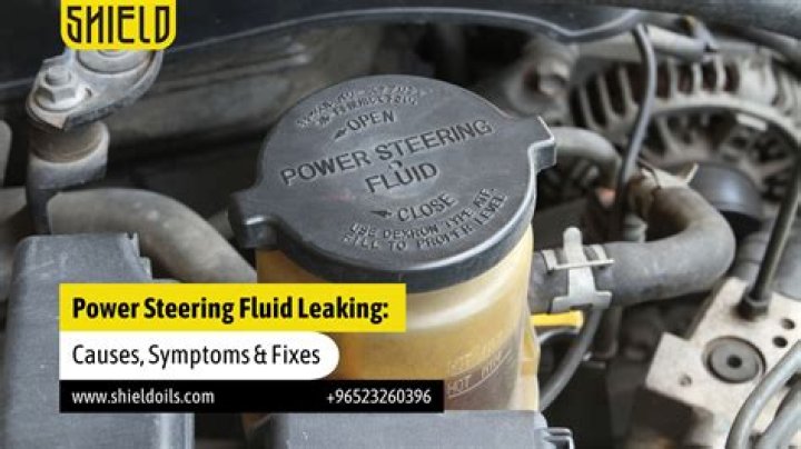 What noise does a car make when power steering fluid is low?