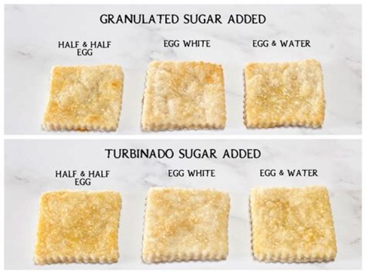 What should I brush my pie crust with?