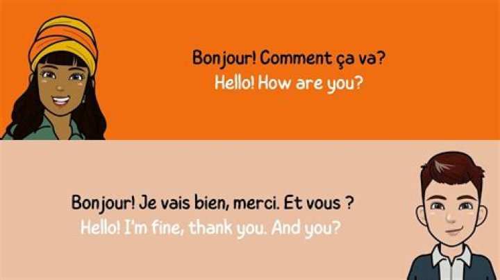 What should I reply to Bonjour?