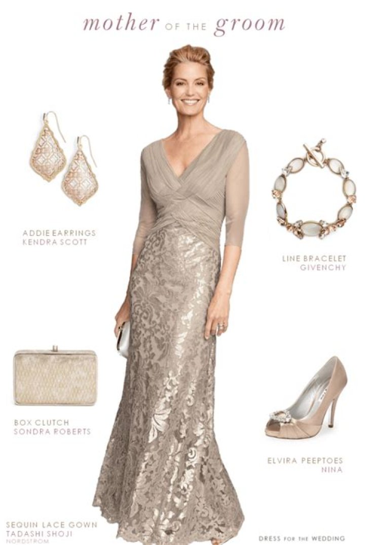 What should mother of the groom not wear?