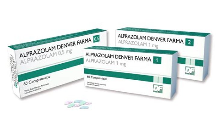 What should you avoid while taking alprazolam?