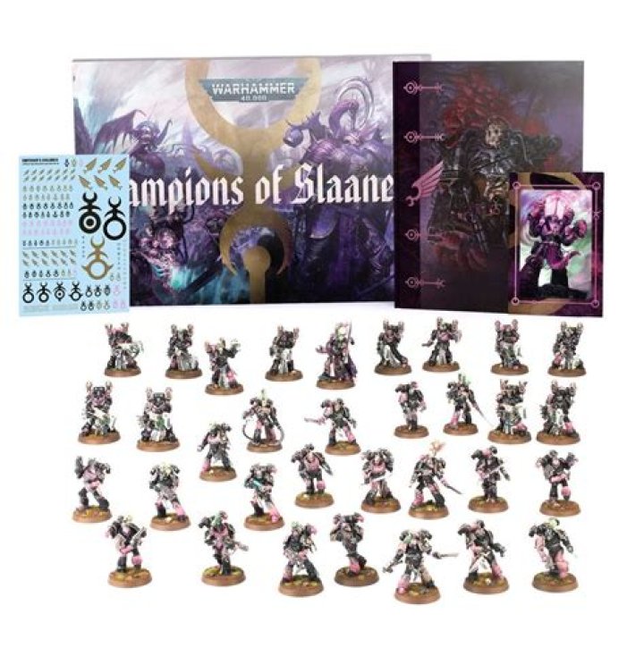 What Space Marines follow slaanesh?