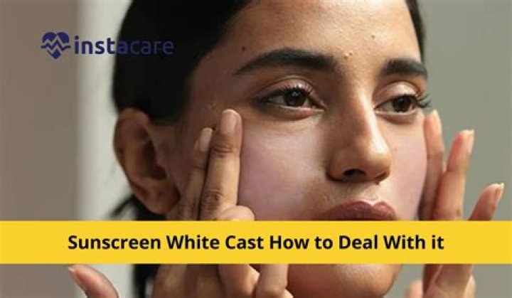 What sunscreen doesn't leave a white cast?