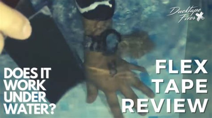 What tape works underwater?