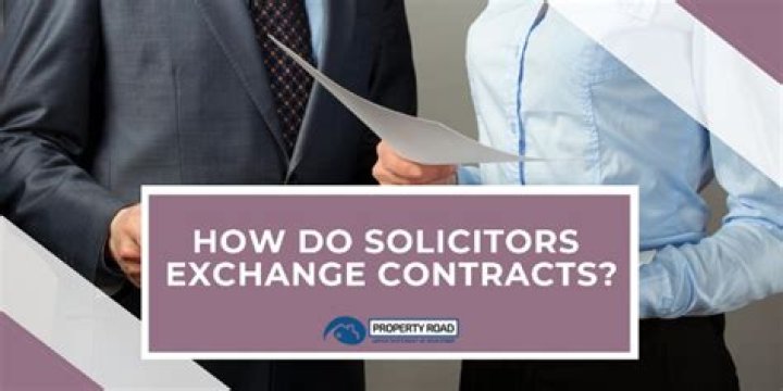What time of day do solicitors exchange contracts?