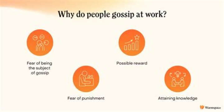 What to do when people are spreading gossip about you?
