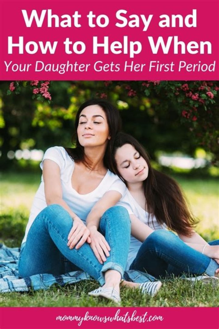 What to tell your daughter when she gets her first period?