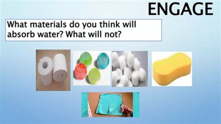 What type of foam does not absorb water?