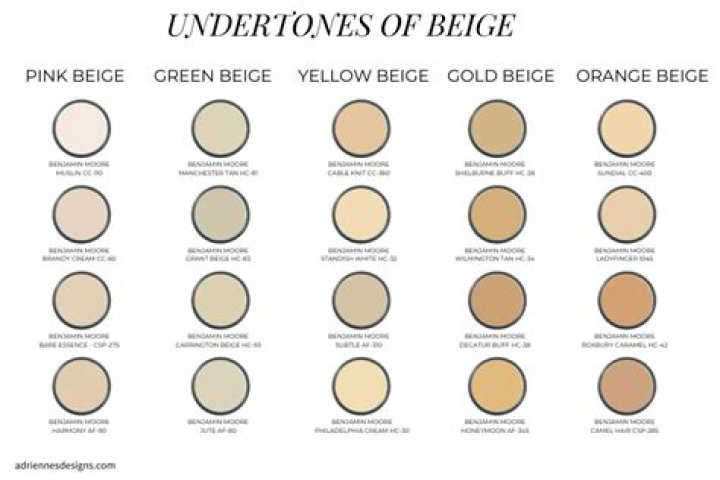 What undertone is beige?