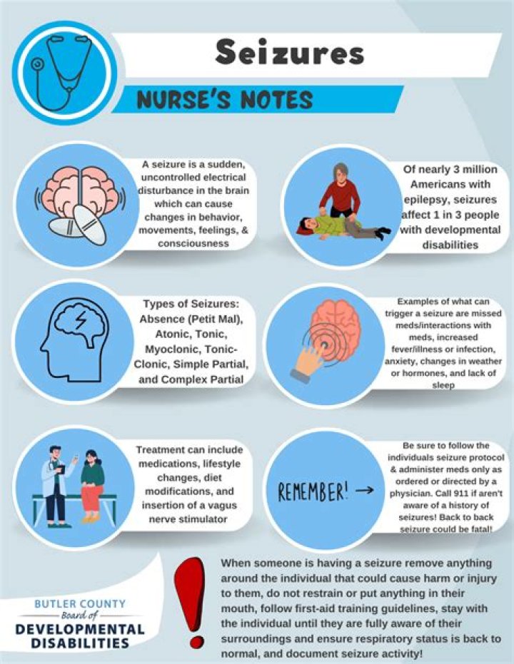 What virus can cause seizures?