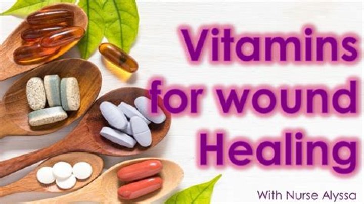 What vitamins to take to heal wounds faster?