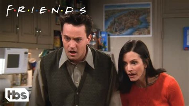 What was Chandler last line in Friends?