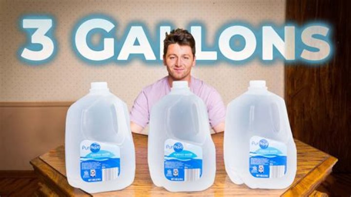 What will happen if you drink 3 gallons of water a day?