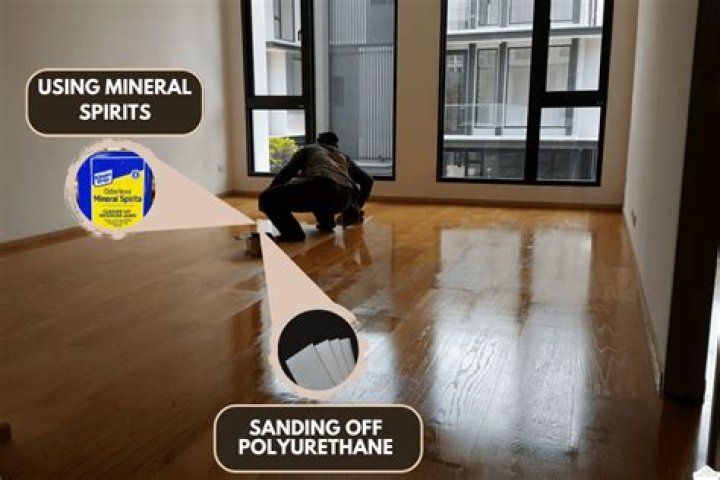 What will mineral spirits remove?