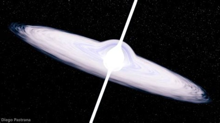 What would a white hole look like?