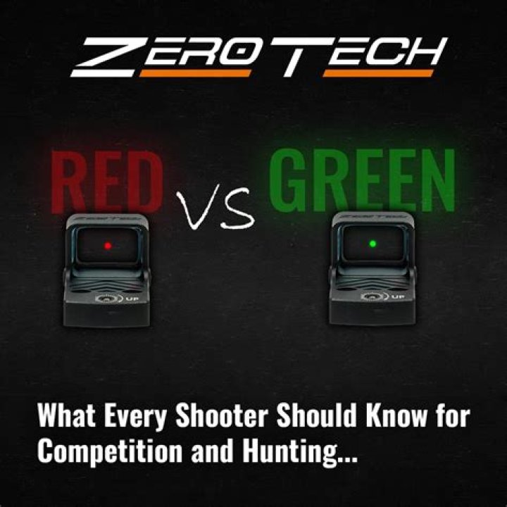 What's better a red dot or green dot?