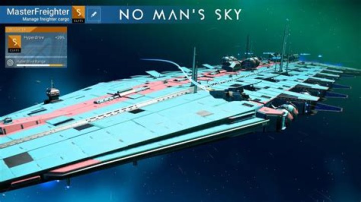 What's the biggest ship you can fly in no man's sky?