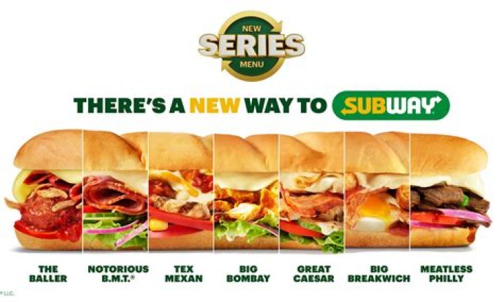 What's the biggest sub at Subway?