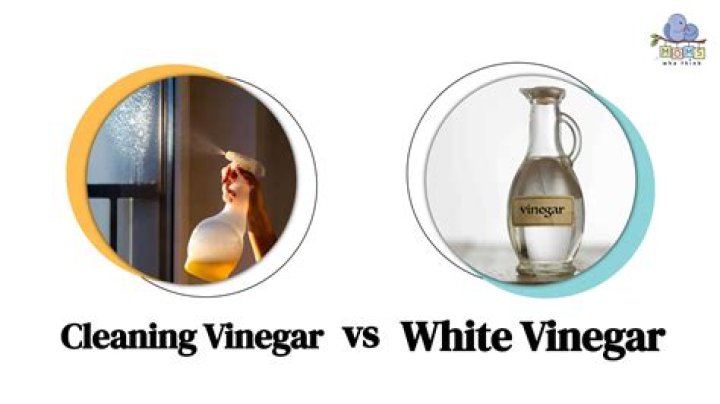 What's the difference between cooking vinegar and cleaning vinegar?