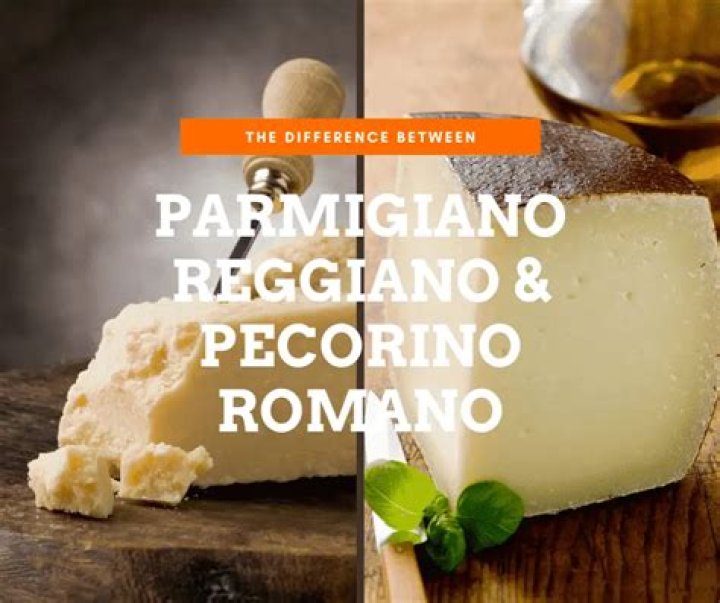 What's the difference between Pecorino Romano and Parmesan cheese?