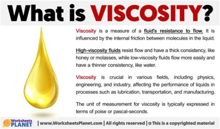 What's the difference in oil viscosity?