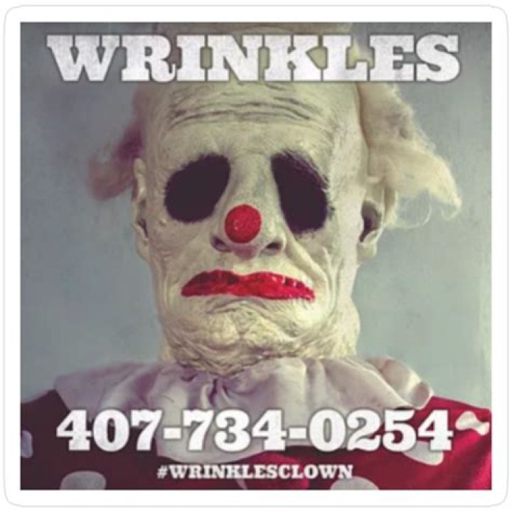 What's Wrinkles the Clown number?