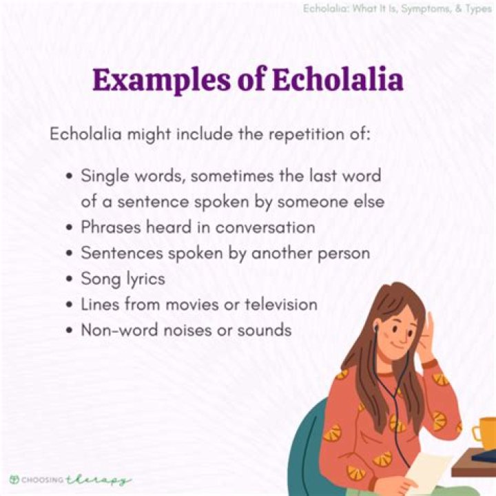 When should I worry about echolalia?