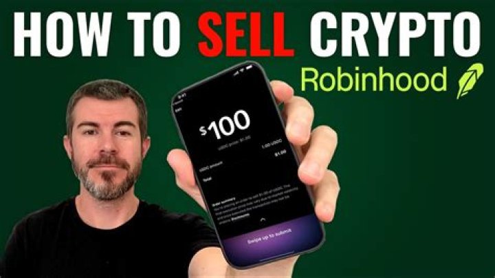 When you sell crypto on Robinhood Where does the money go?