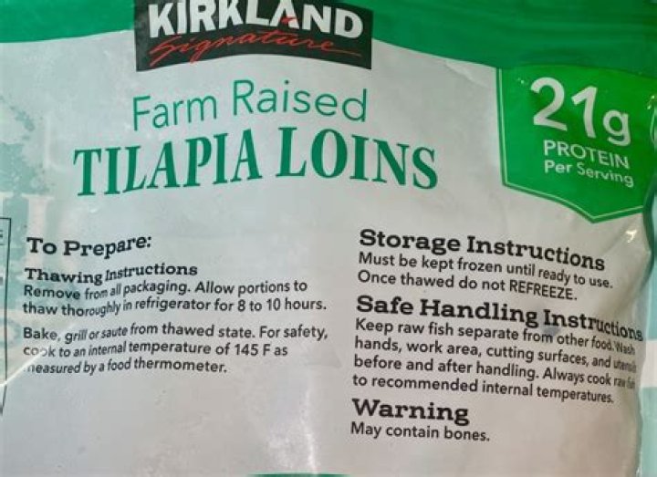 Where does Costco tilapia come from?