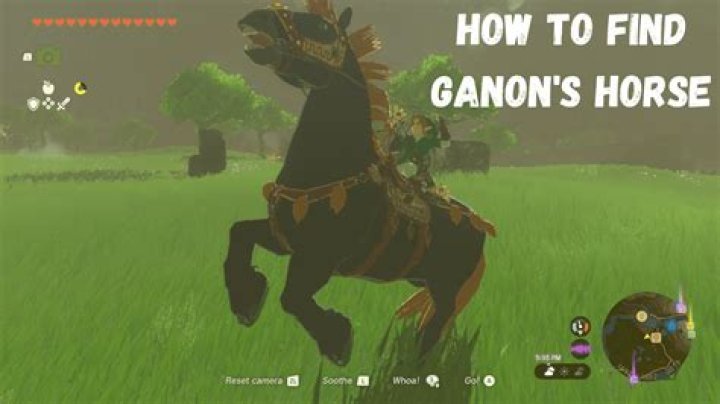 Where is Ganondorf's horse in Breath of the Wild?