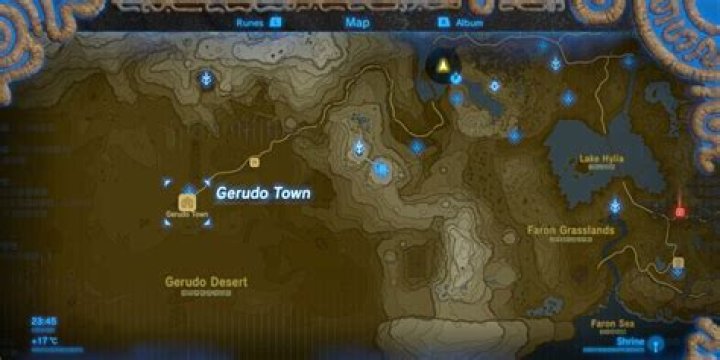 Where is Gerudo with son in name?