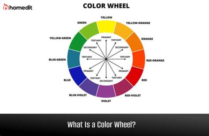 Where is grey on the color wheel?
