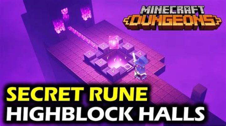 Where is the secret in Highblock halls?