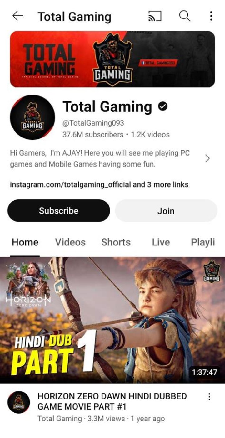 Where is Total Gaming live?