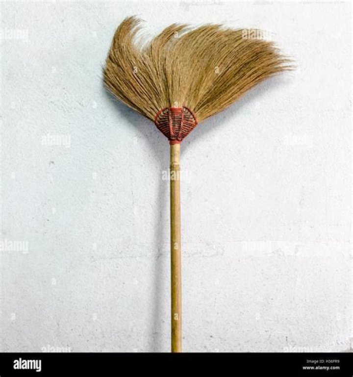 Where should I keep the broom in my house?
