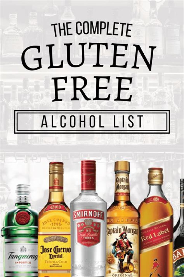 Which alcohol is gluten-free?