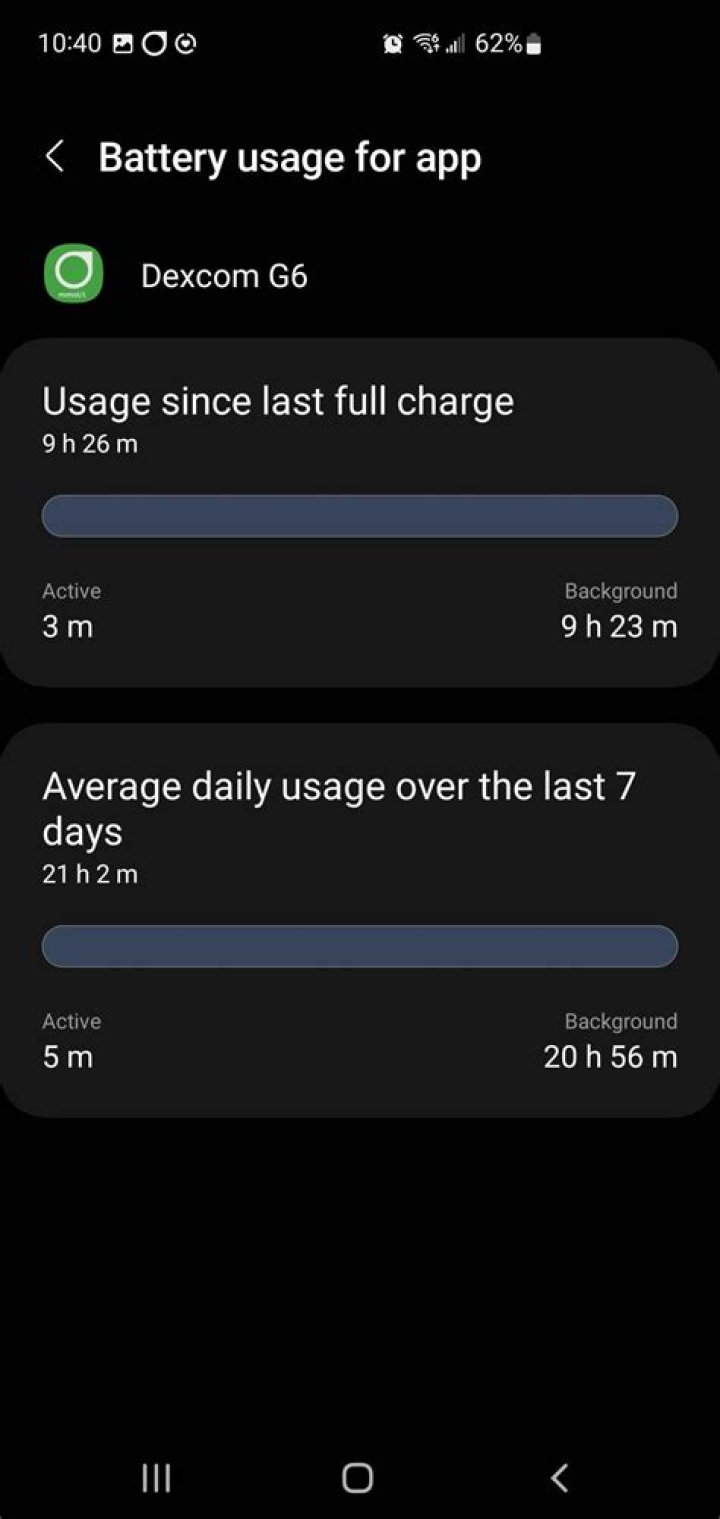 Which app consumes more battery in Android?