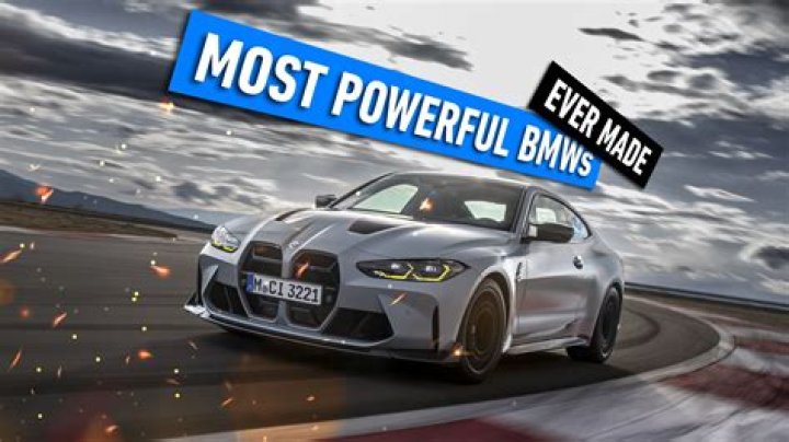 Which BMW model has the best engine?