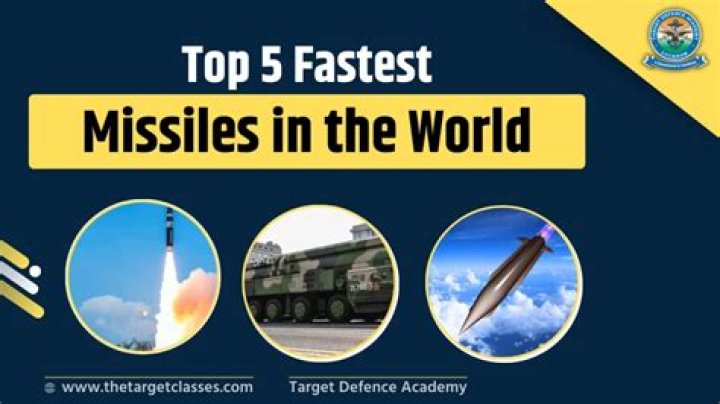 Which country has the fastest missile in the world?