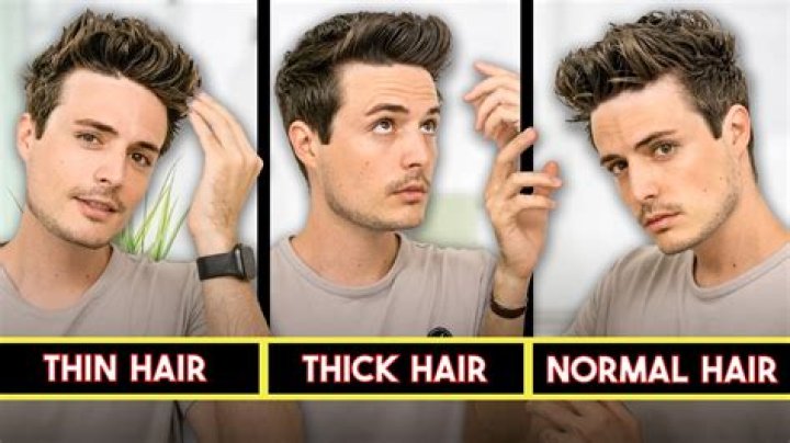 Which country has thin hair?
