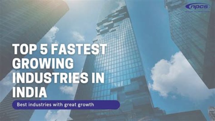 Which film industry is growing in India?