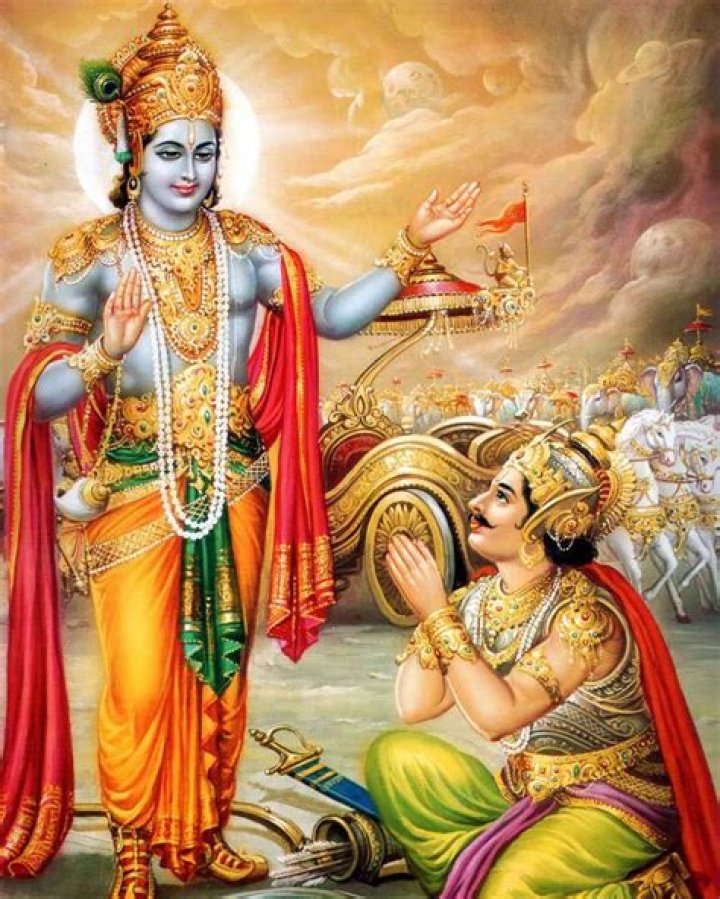 Which god son is Arjuna?