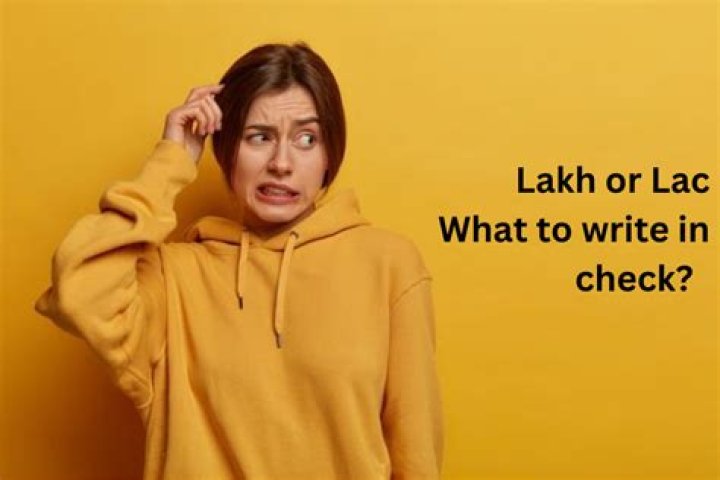 Which is correct 1 lakh or LAC?