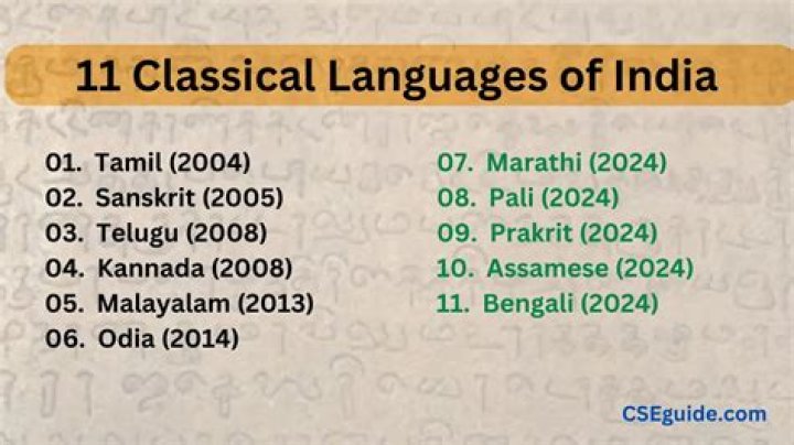 Which is the first language of India?