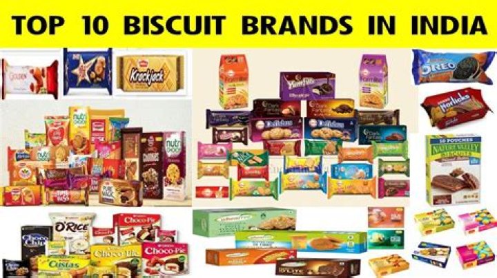 Which is the largest selling biscuit brand in India?