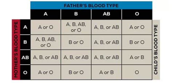 Which parent do you inherit your blood type from?