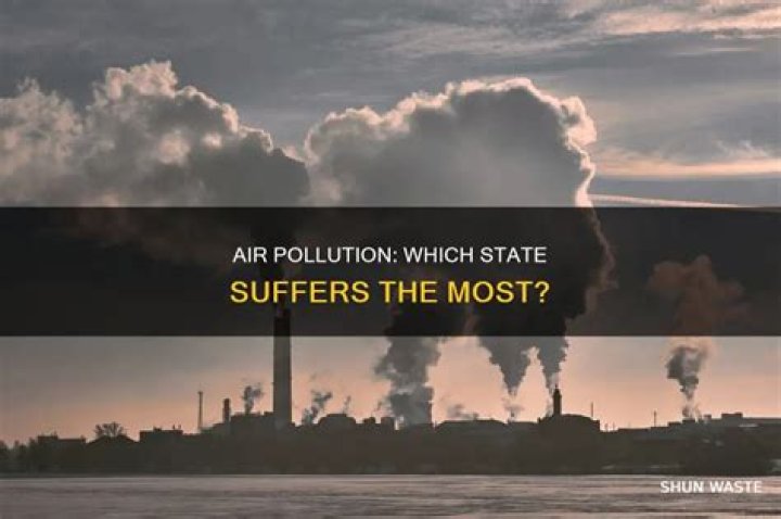 Which state has the worst pollution?
